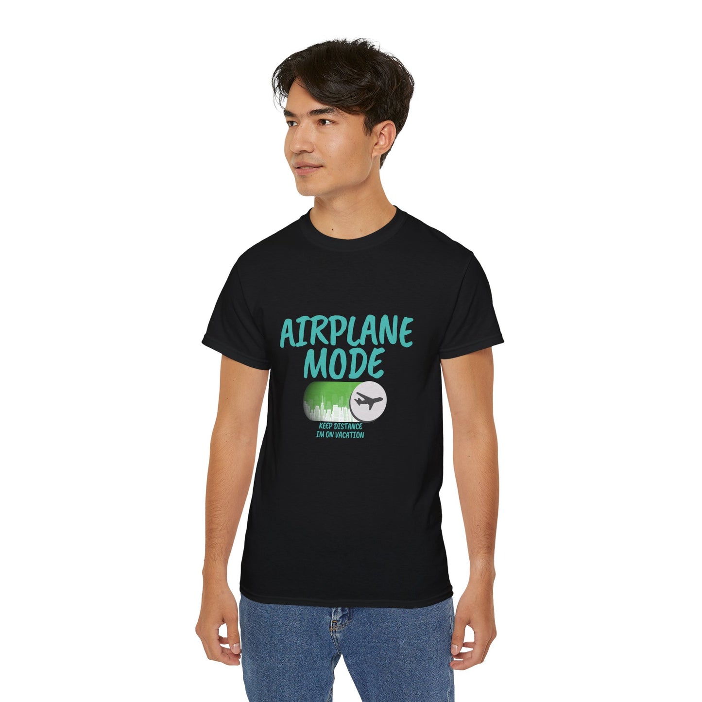 Airplane Mode Unisex T-Shirt – 'Keep Away, Im on Vacation Mode Design
