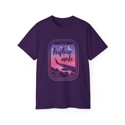 Airplane Mode Gradient Window T-Shirt – Unisex Tee
