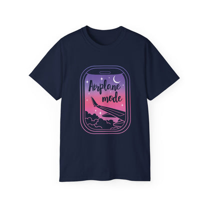 Airplane Mode Gradient Window T-Shirt – Unisex Tee