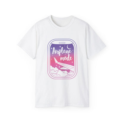 Airplane Mode Gradient Window T-Shirt – Unisex Tee