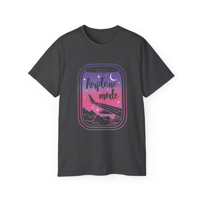 Airplane Mode Gradient Window T-Shirt – Unisex Tee