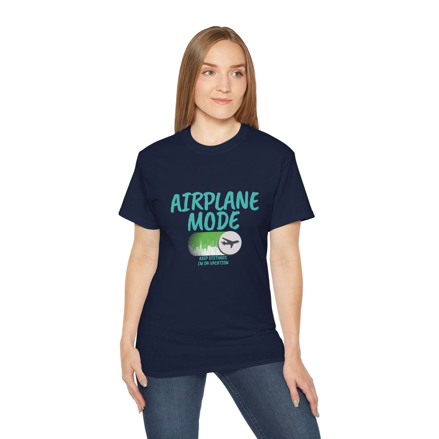 Airplane Mode Unisex T-Shirt – 'Keep Away, Im on Vacation Mode Design